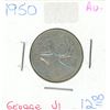Image 1 : 1950 George VI silver quarter