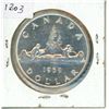 Image 1 : Canadian Silver Dollar 1959