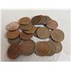 Image 1 : Lot of canadian small pennies