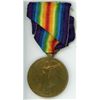 Image 1 : Vintage World War I Victory Medal - edge marked "25584 GNR. J.W. Edwards R.A."