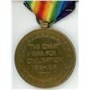 Image 2 : Vintage World War I Victory Medal - edge marked "25584 GNR. J.W. Edwards R.A."