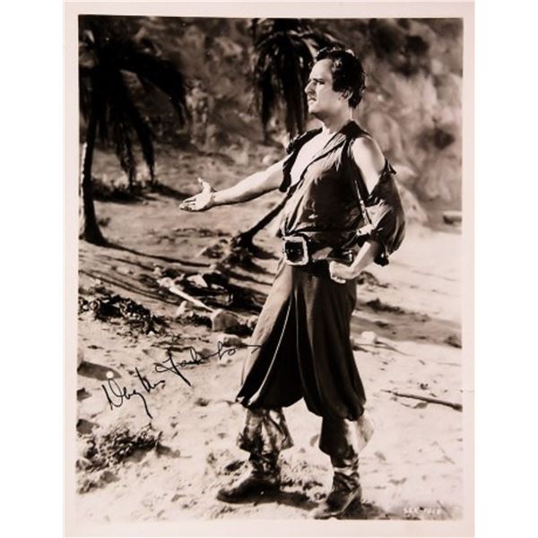 Douglas Fairbanks signed movie still photo