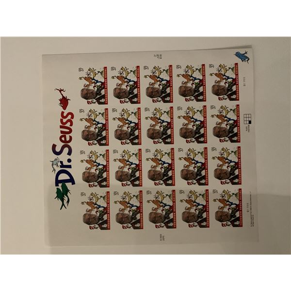 Dr Seuss Stamp Set