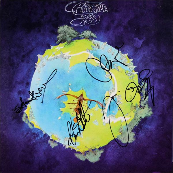 Yes signed Classic Yes album