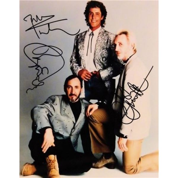 The Who signed promo photo