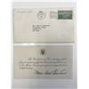 Image 1 : First Lady Mamie Eisenhower facsimile letter with first day cover