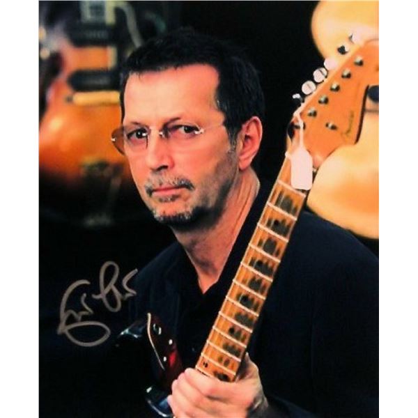 Eric Clapton signed promo photo