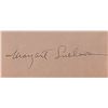 Image 1 : Margaret Sullavan signature slip