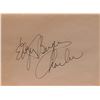 Image 1 : Edgar Bergen signature slip