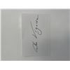Image 1 : The Godfather Abe Vigoda original signature