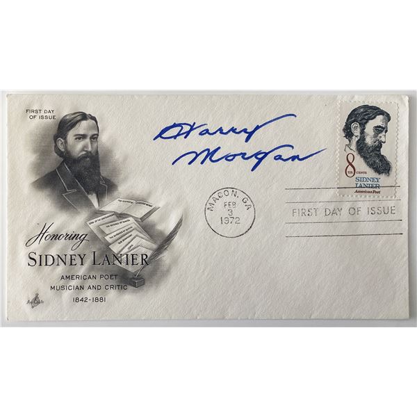 MASH Harry Morgan signed cover