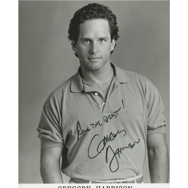 Trapper John MD Gregory Harrison signed photo