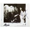 Image 1 : Poison signed promo photo