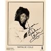 Image 1 : Natalie Cole signed promo photo