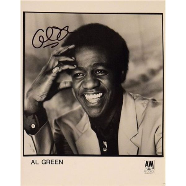 Al Green signed promo photo