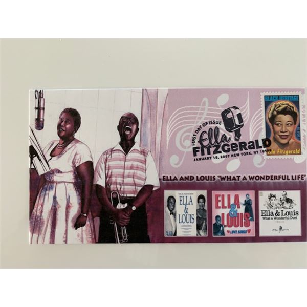 Ella Fitzgerald First Day Cover