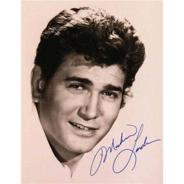Michael Landon signed portrait photo