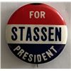 Image 1 : Harold Stassen for President pin