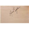 Image 1 : Ingrid Bergman signature slip