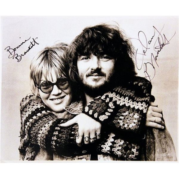 Delaney Bramlett & Bonnie Bramlett signed promo photo