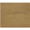 Image 1 : Buck Jones signature slip