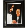 Image 1 : John Lennon Yoko Ono Framed original rock collection photo