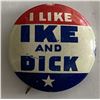Image 1 : I Like Ike and Dick campaign pin