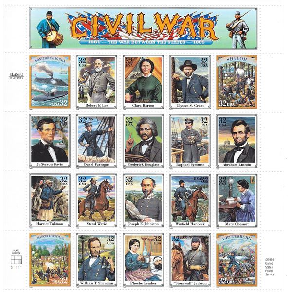 Civil War Stamps