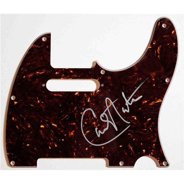 Carlos Santana signed pickguard