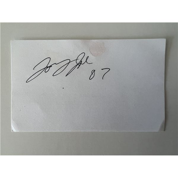 Tony Joe White original signature