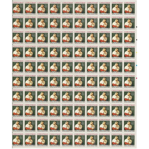Traditional Christmas: Madonna and Child Stamps