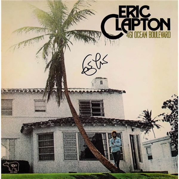 Eric Clapton signed 461 Ocean Boulevard album