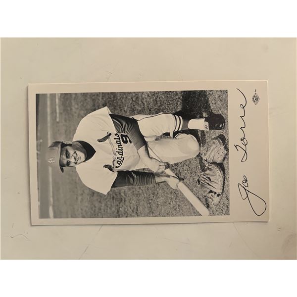 Joe Torre facsimile signed photo. 3x5 inches
