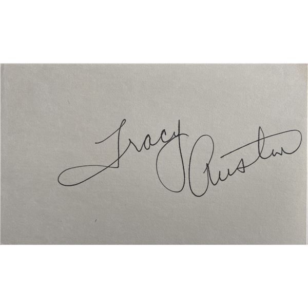 Tennis player Tracy Austin original signature