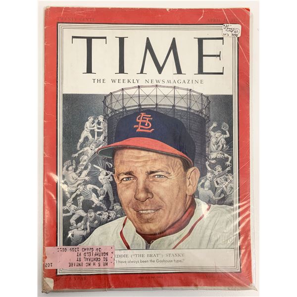 Time Magazine Eddie Stanky Apr. 28, 1952