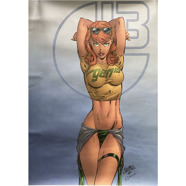 1996 Gen 13 Caitlin Fairchild poster