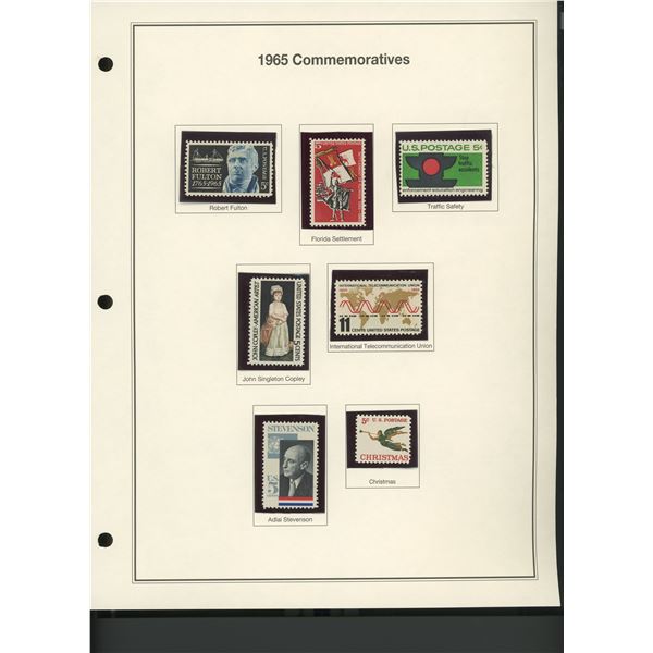 1965 United States Commemorative Stamp Set
