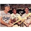 Image 1 : Willie Mays, Stan Musial and Duke Snider signed photo