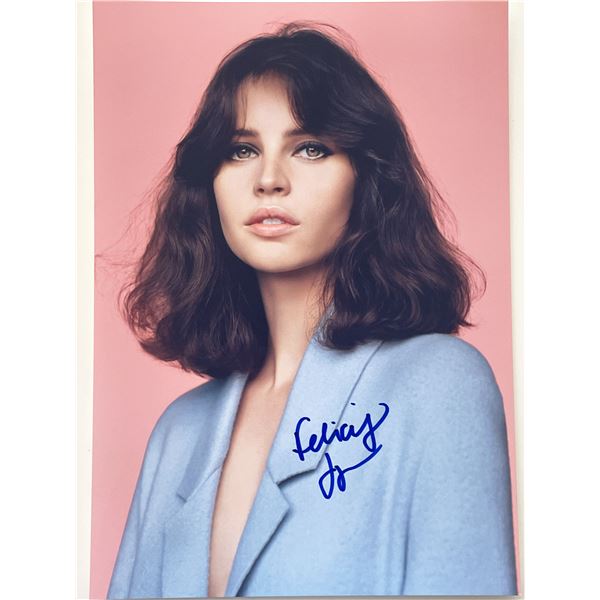 The Theory of Everything Felicity Jones signed photo