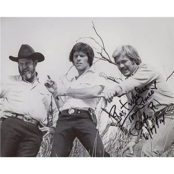 Code R Tom Simcox signed photo