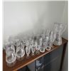 Image 1 : Crystal Glasses & Decanter
