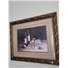 Image 1 : 2 Wine Pictures and 3 Oil Paintings by Roberta Vallier Framed & Matted