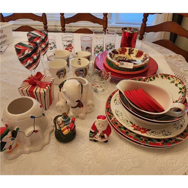 Christmas Dishes & Glassware