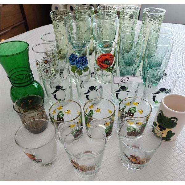 Vintage Glass Collection