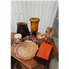Image 2 : Glass Containers, Vintage Plate & Dishes, Napkins & Candle Holders