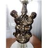 Image 4 : Pair of Cherub Antique Lamps with glass & marble base & Antique Scale
