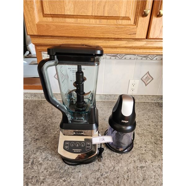 Ninja Express Food Chopper & Ninja Blender model NJ600 NEW