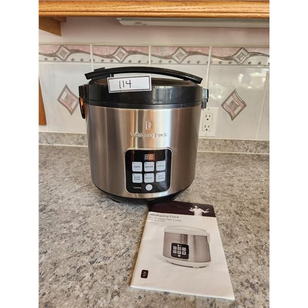 Wolfgang Puck 10 Cup Digital Multi-Cooker NEW