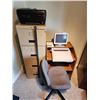 Image 5 : Brother Word Processor with monitor, Filing Cabinet, 3 Shelf Stand on Wheels, HP Office Jet Printer