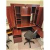 Image 2 : Computer Armoir Fold Away Office for Small Spaces & Office Chair